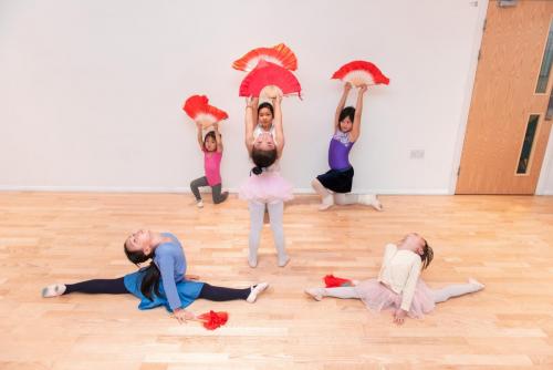 Chinese dance for Children in Canada Water studio 